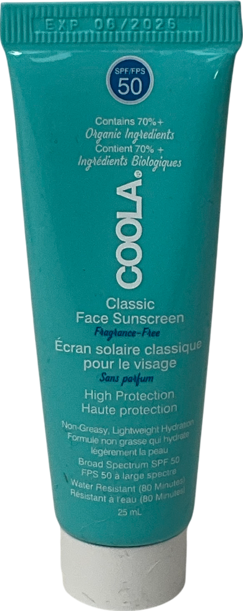 COOLA Face Sunscreen 25ml