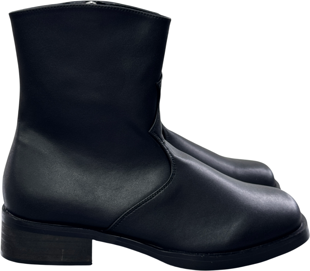 THE DENATURED The Warden Men's Classic Smart Boots - Black UK 9 EU 43 👞