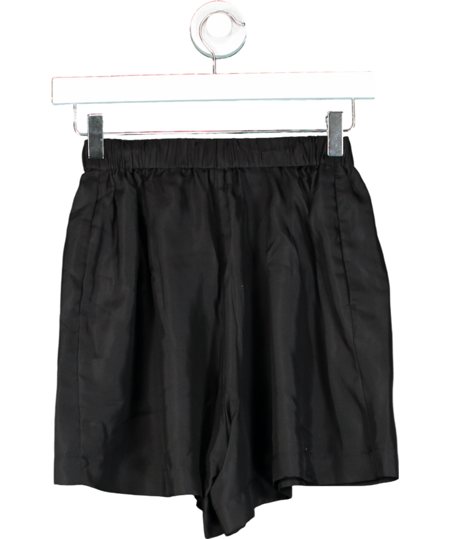 Sinead Keary Black "the Laura" - Silk Shorts UK 8