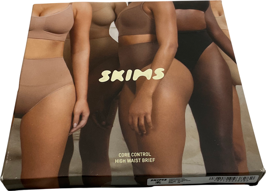 SKIMS Beige Core Control High Waist Brief - Clay UK XS