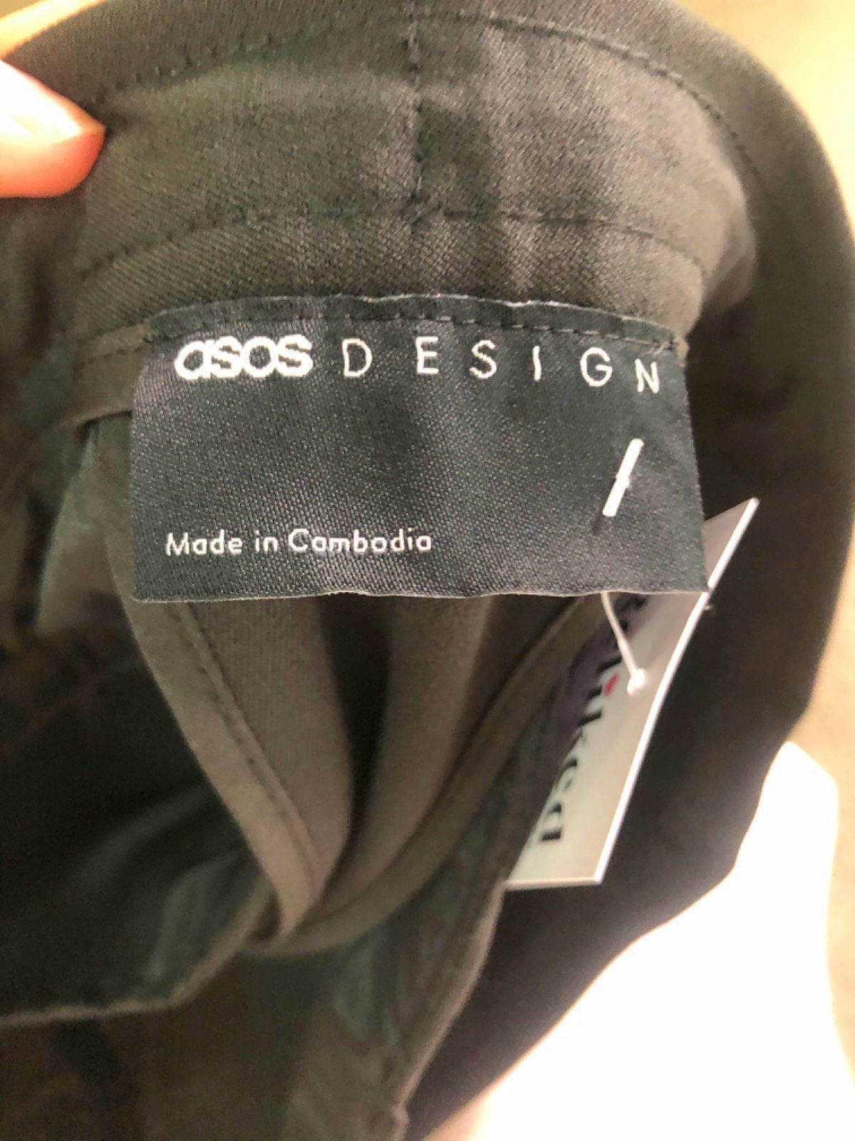 ASOS Black Joggers W32 L32