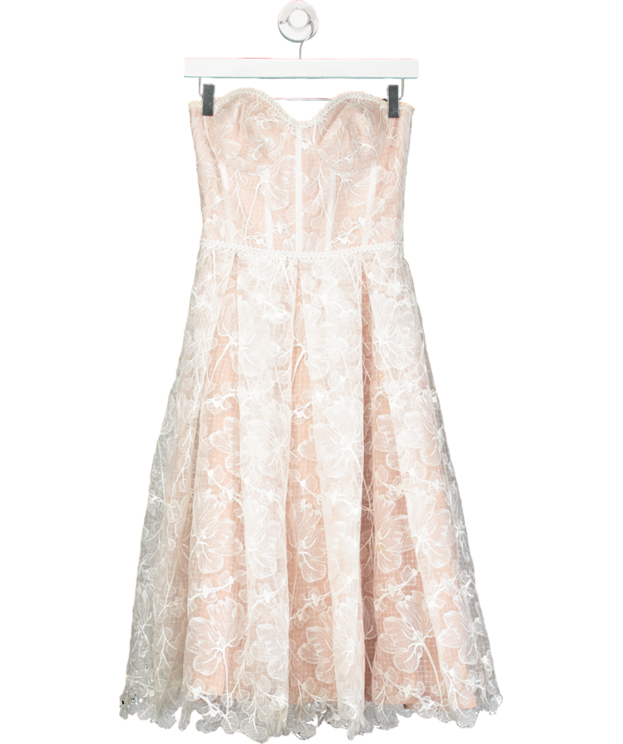 Nadine Merabi White Olivia Dress UK S