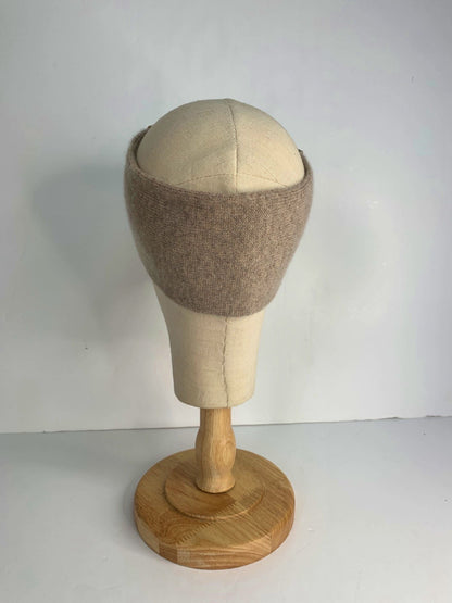 TBCO Beige Wool Headband One Size