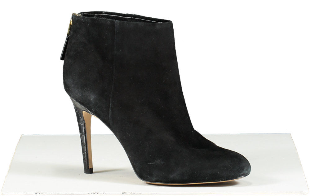 Sam Edelman Black Kourtney Ankle Heeled Boots UK 6 EU 39 👠