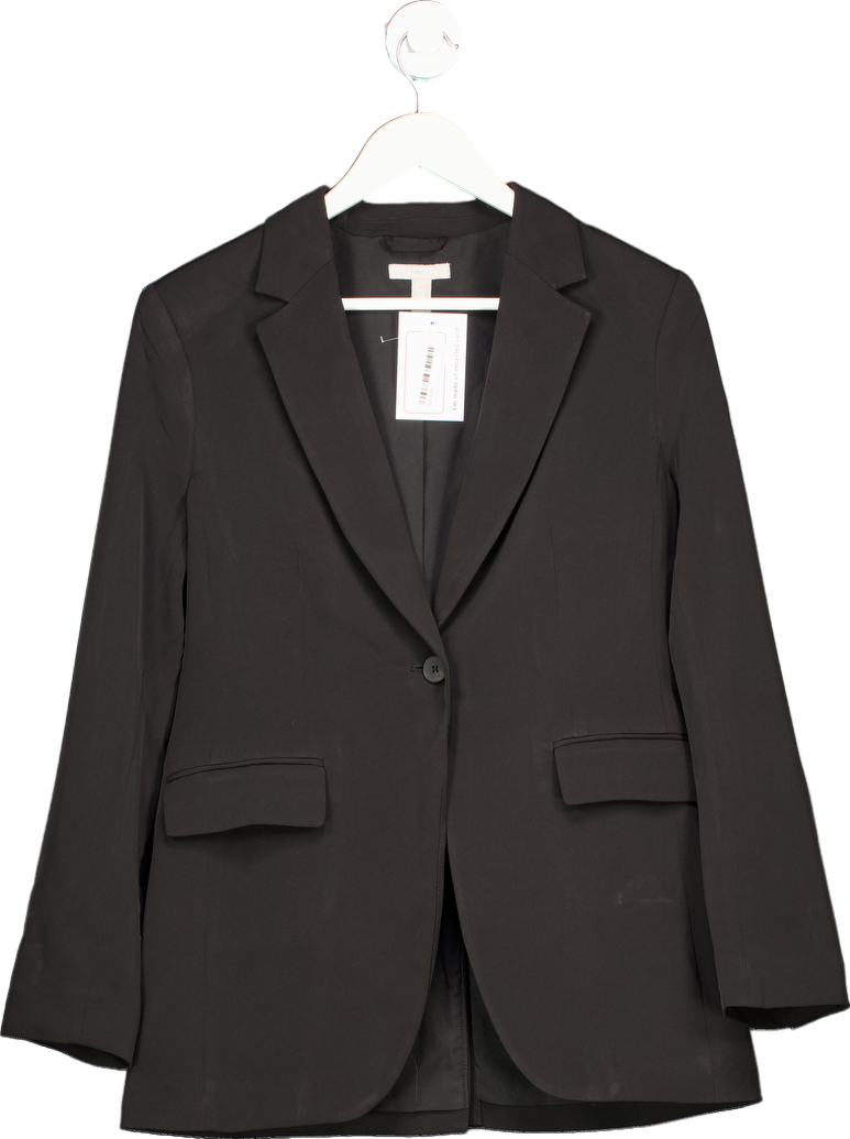 H&M Black Blazer UK S