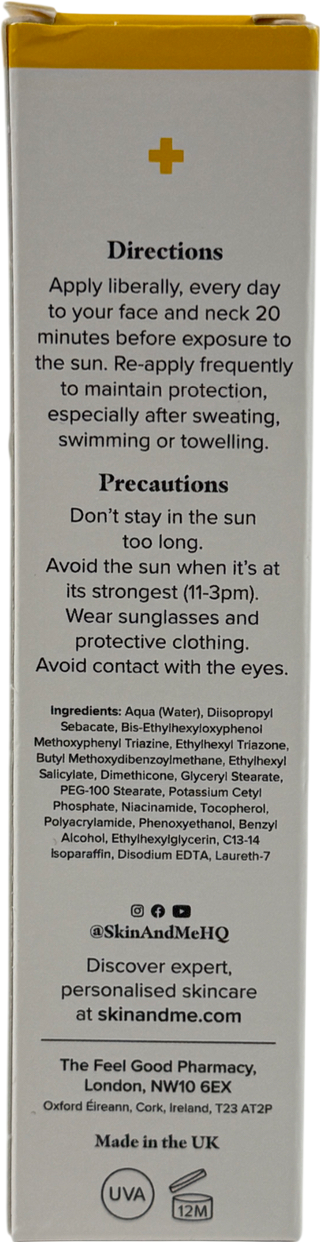 Skin+me Daily Defence Oil-free Spf 50 Sunscreen 55ml