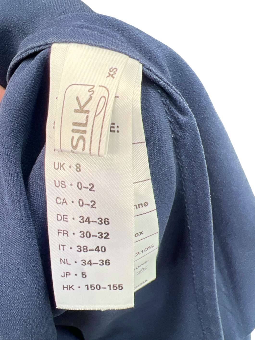 Revolve Navy Blue Midi Slip Dress UK 8