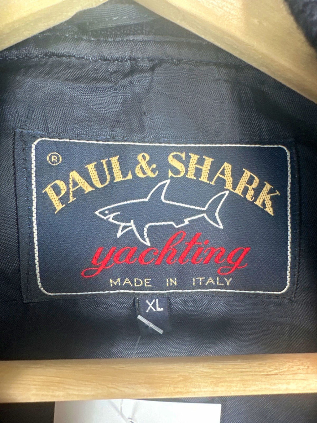 Paul & Shark Black Wool Blend Bomber Jacket UK XL