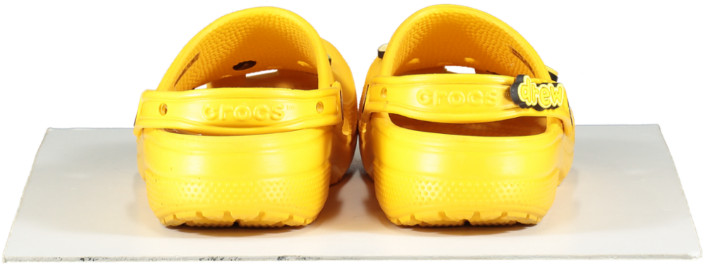 x Justin Bieber Drew House Yellow Classic Crocs - RARE UK 9 EU 42 👠