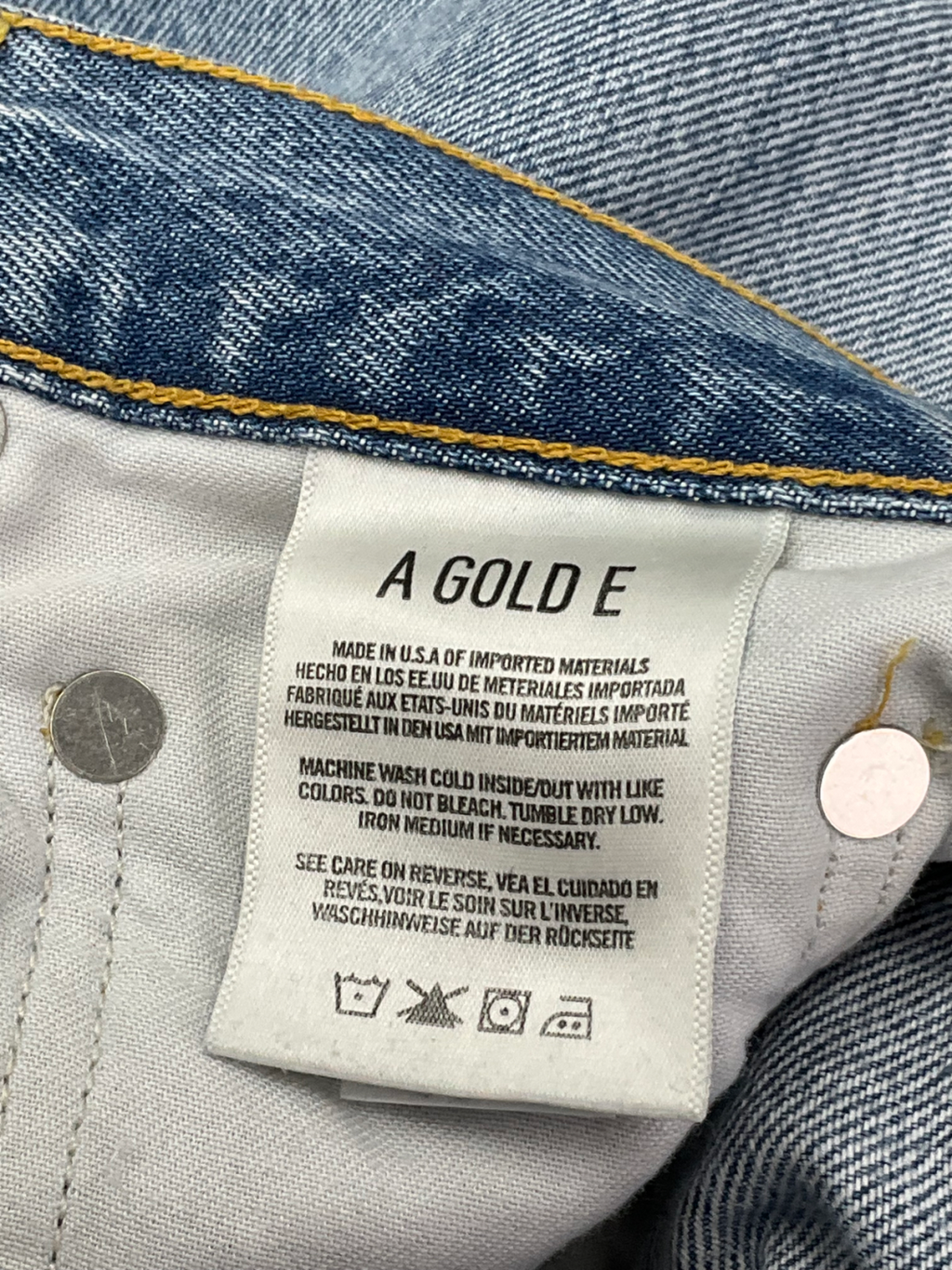 Agolde Light Blue Premium Jeans UK W26