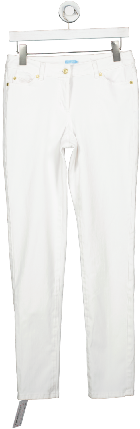 J.Mclaughlin White Lexi Jeans UK 8