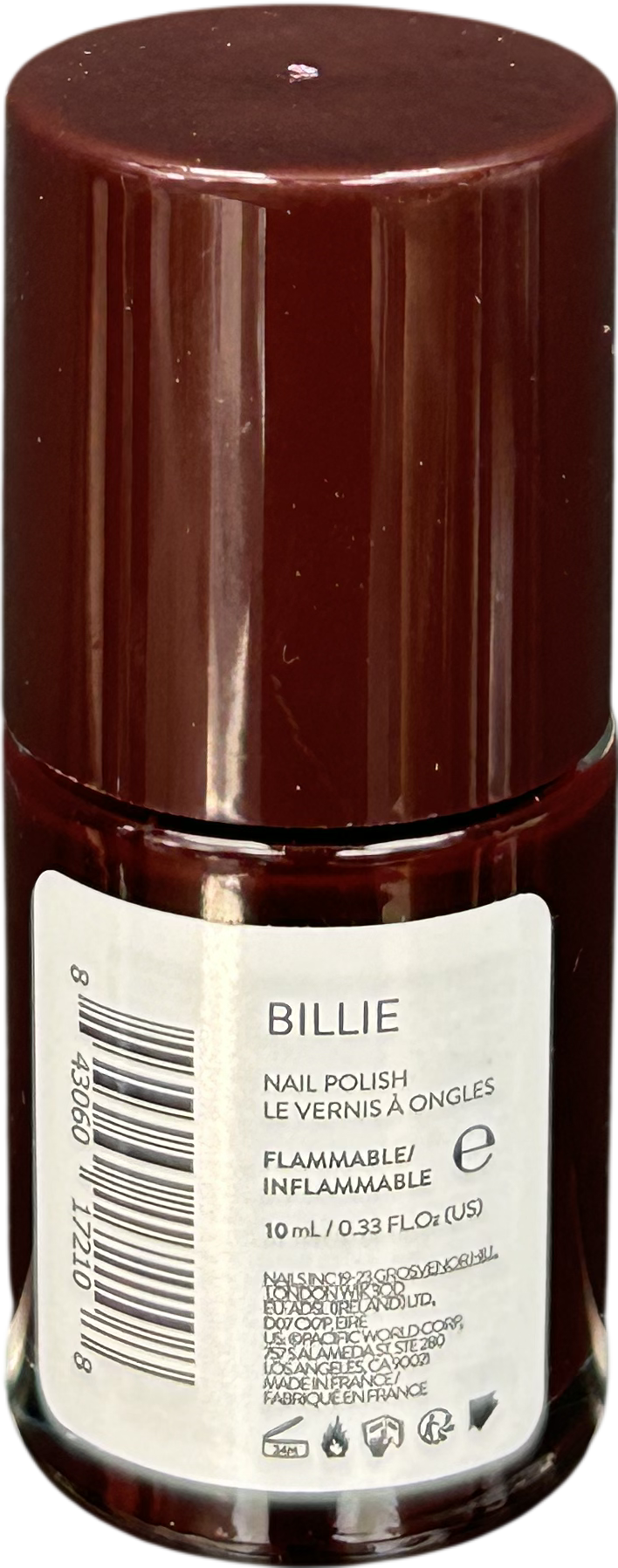 Nails Inc 1-step Gel It's Topless Nail Polish Billie 10ml