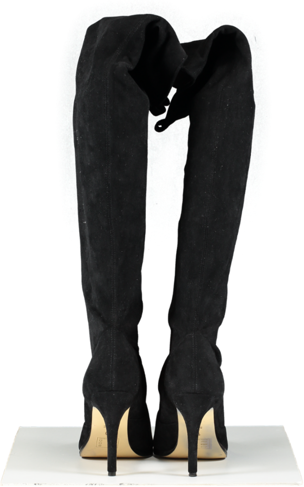 Raye Black Over The Knee Boot UK 8 EU 41 👠