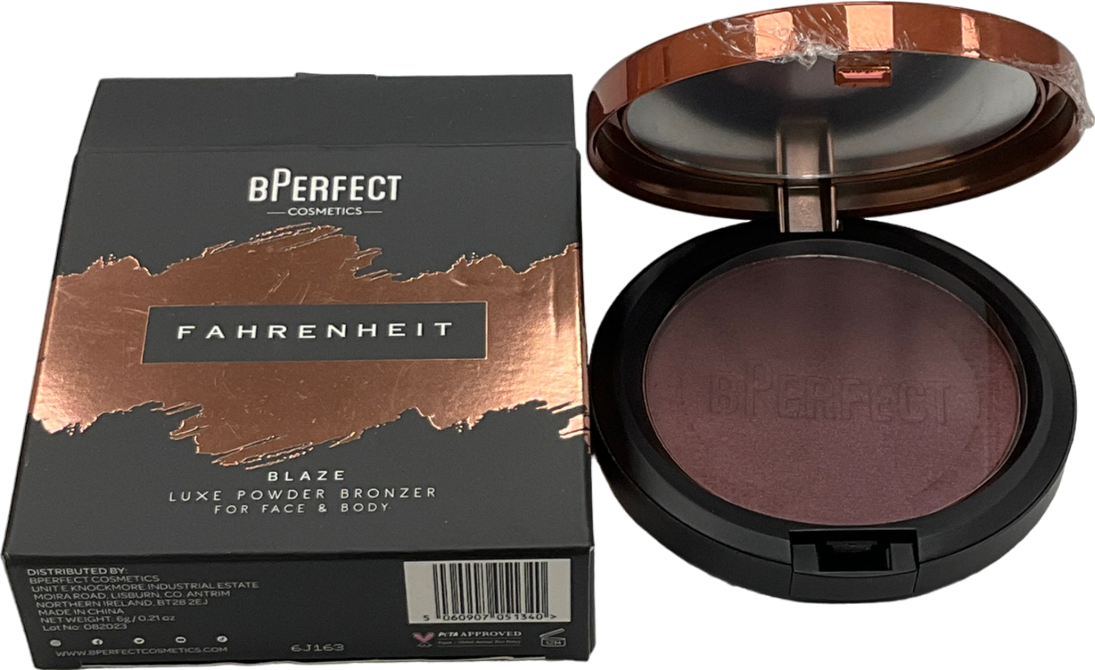 bperfect Fahrenheit Luxe Powder Bronzer Blaze 6g