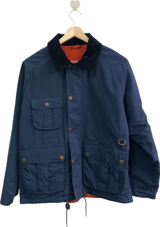 Barbour Navy Wax Jacket M