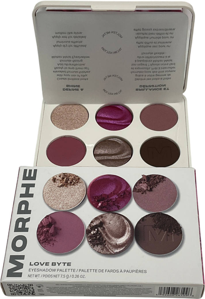 Morphe Eyeshadow Palette Love Byte 7.5g
