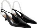 BOGGI MILANO Black Leather Slingbacks UK 3 EU 36 👠