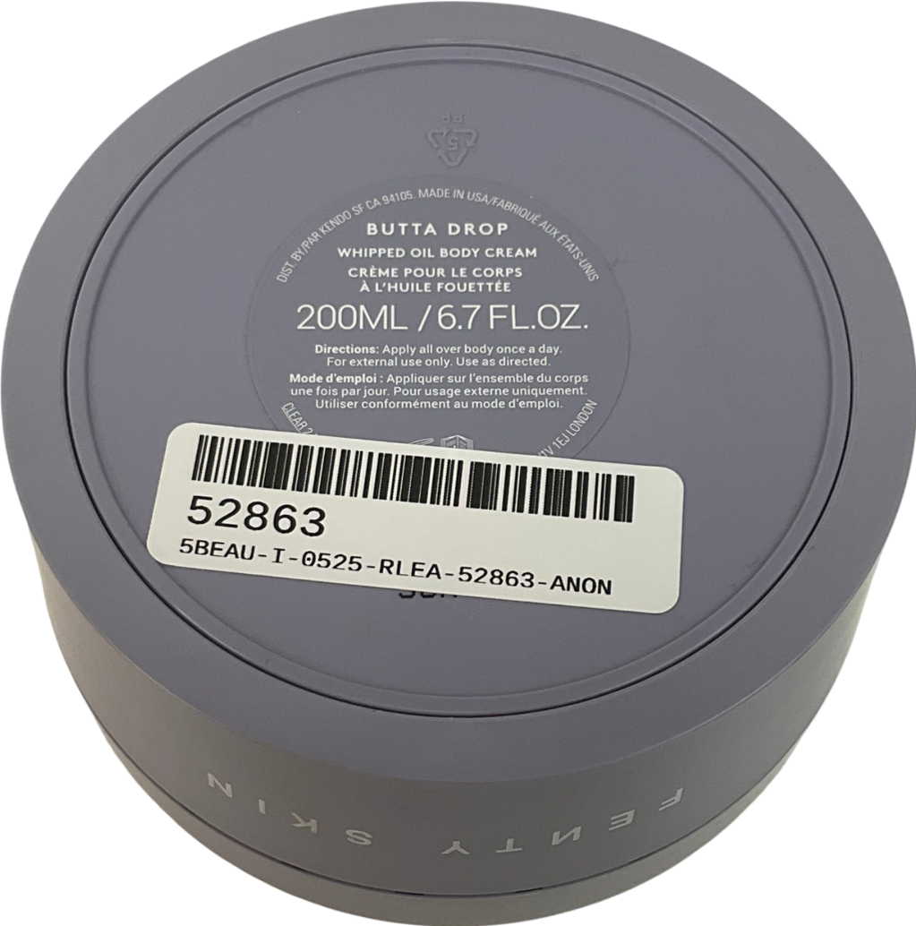 Fenty Butta Drop Whipped Oil Body Cream Butta Drop 200ml