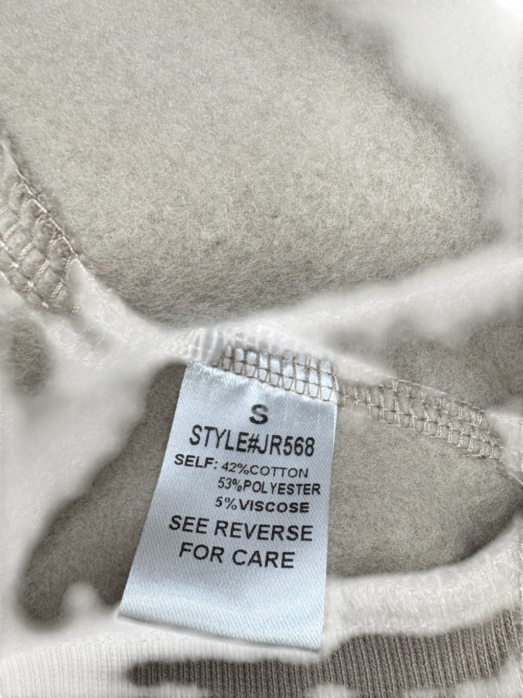 Wanderdoll Beige Everyday Lounge Shrug UK S