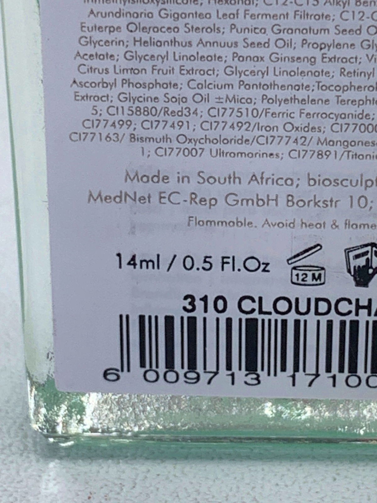 Bio Sculpture Nourishing Nail Polish Cloudcha 14ml