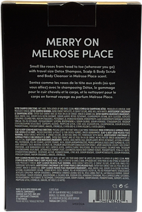 OUAI Merry On Melrose Christmas Kit One size