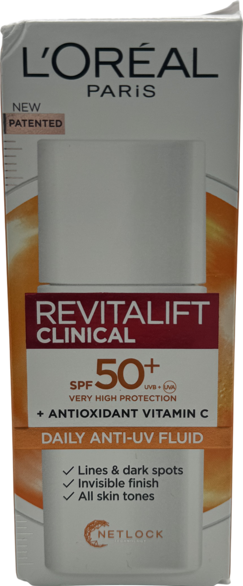 L'Oreal Revitalift Clinical Vitamin C Uv Fluid Spf 50+ Moisturiser 50ml