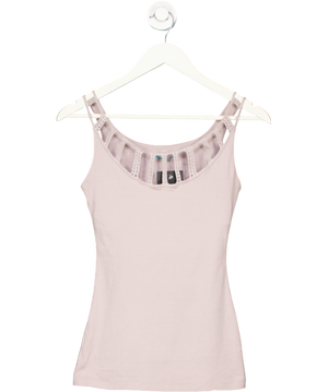 Kookai Grey Cut Out Neckline Vest UK S