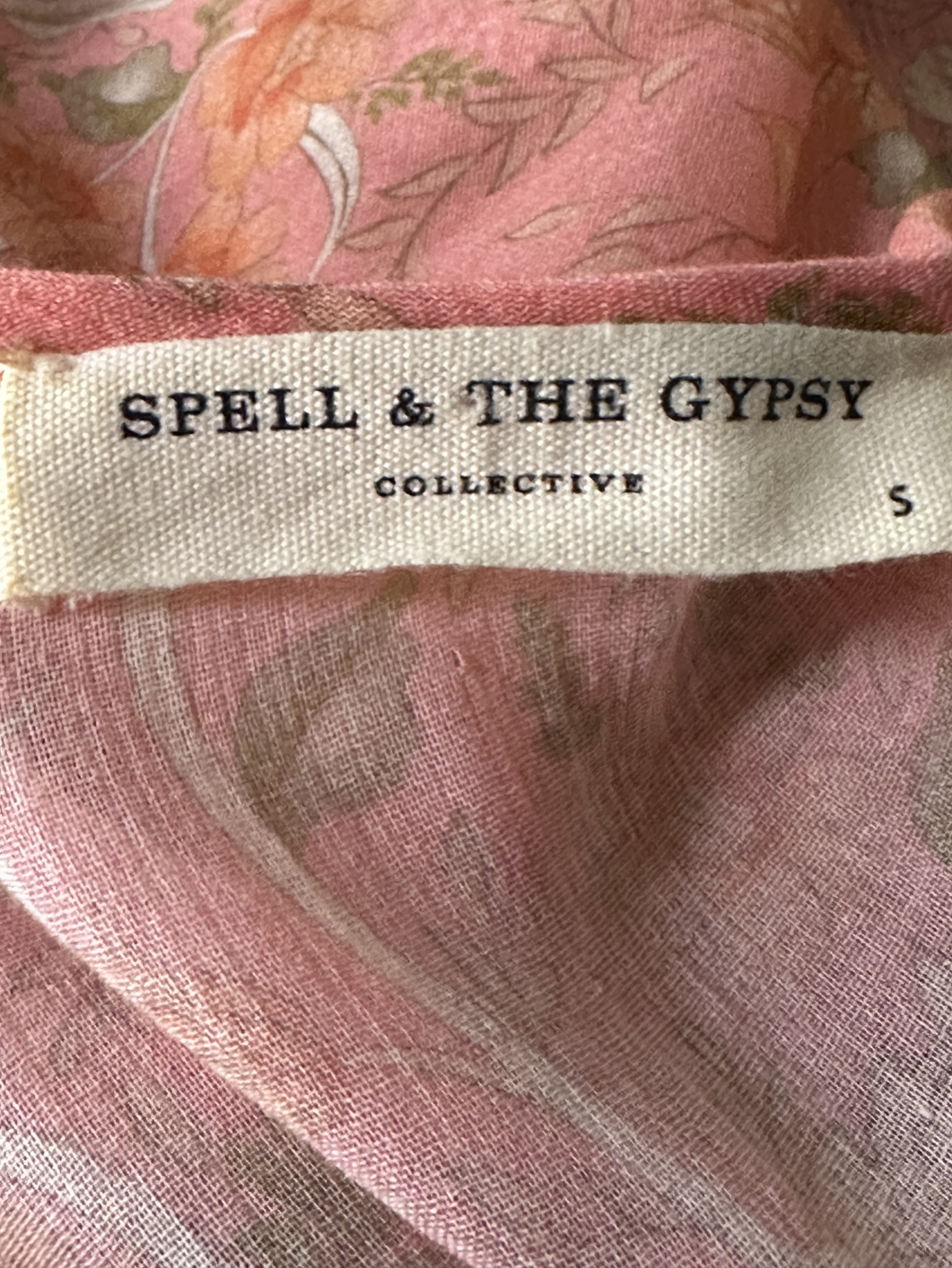 Spell & The Gypsy Pink Bohème Bias Slip Dress UK S