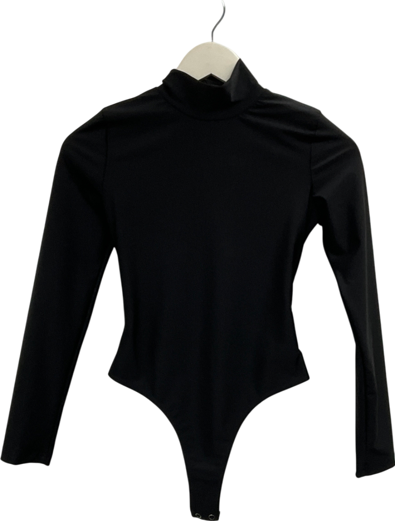 BOA Black High Neck Bodysuit UK XS