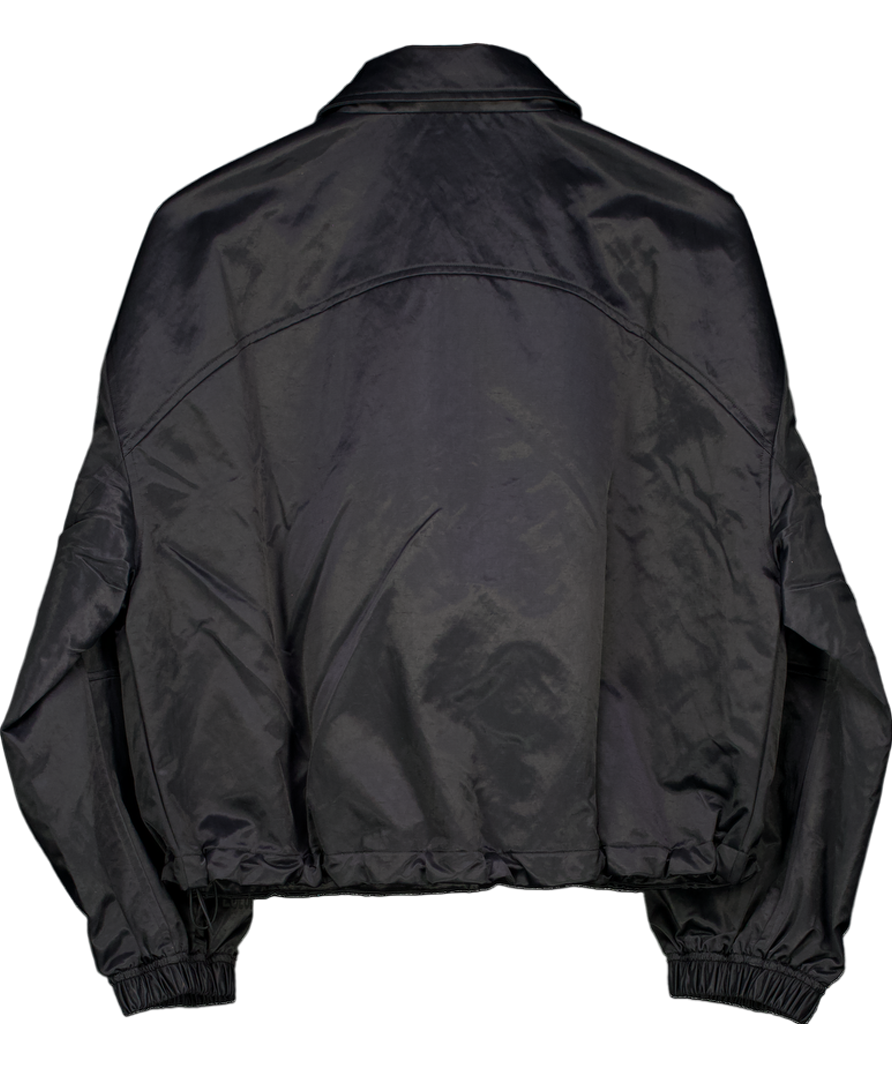 Lululemon Black Insulated Oversized Collared Jacket UK S