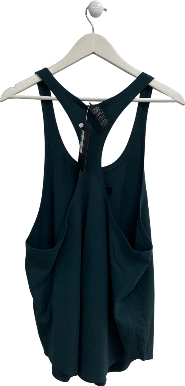 Alphalete Green Logo Stringer Vest UK L