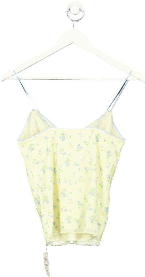 ASOS Design Yellow Floral Camisole Top UK 8