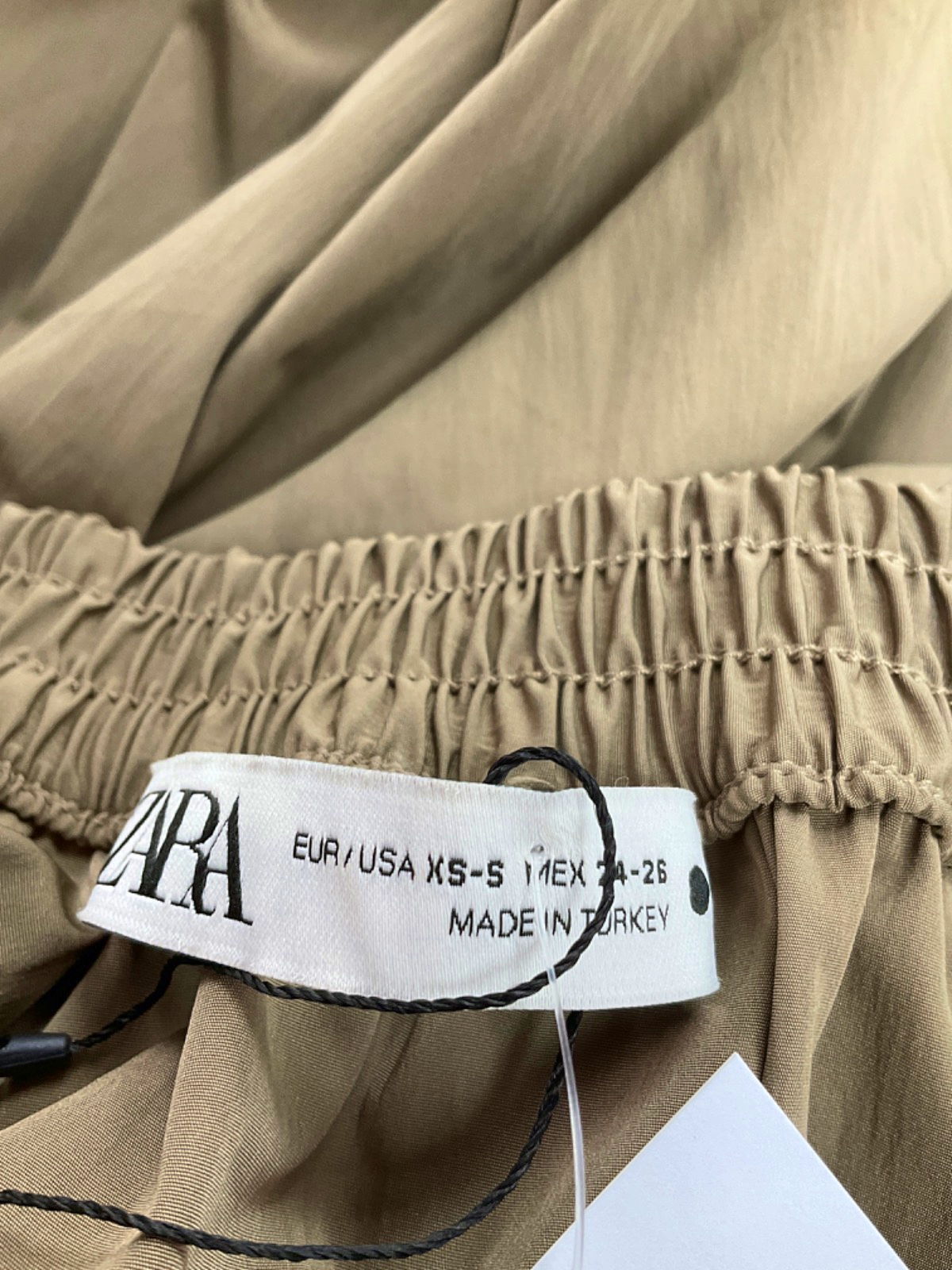 Zara Khaki Maxi Skirt UK 8