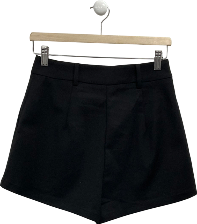River Island Black High Waisted Shorts UK 6