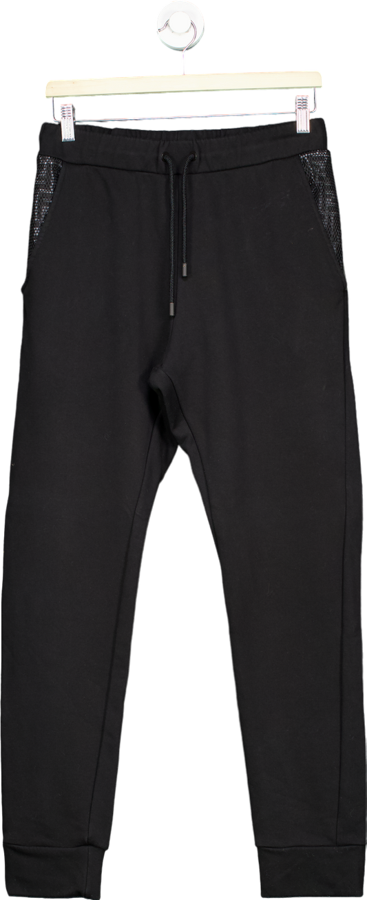 Fendi Black / Grey FF Logo Pocket Jogger Trousers UK S