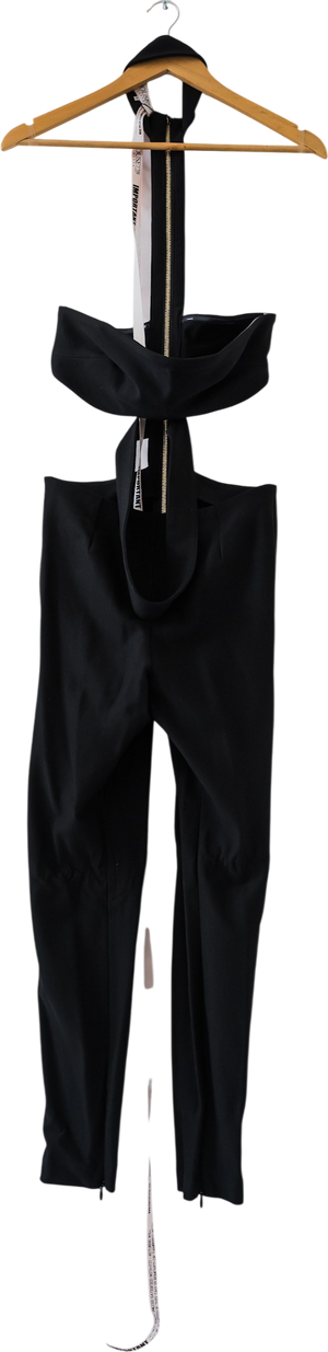 House of CB Black Celena Cut Out Jumpsuit UK M