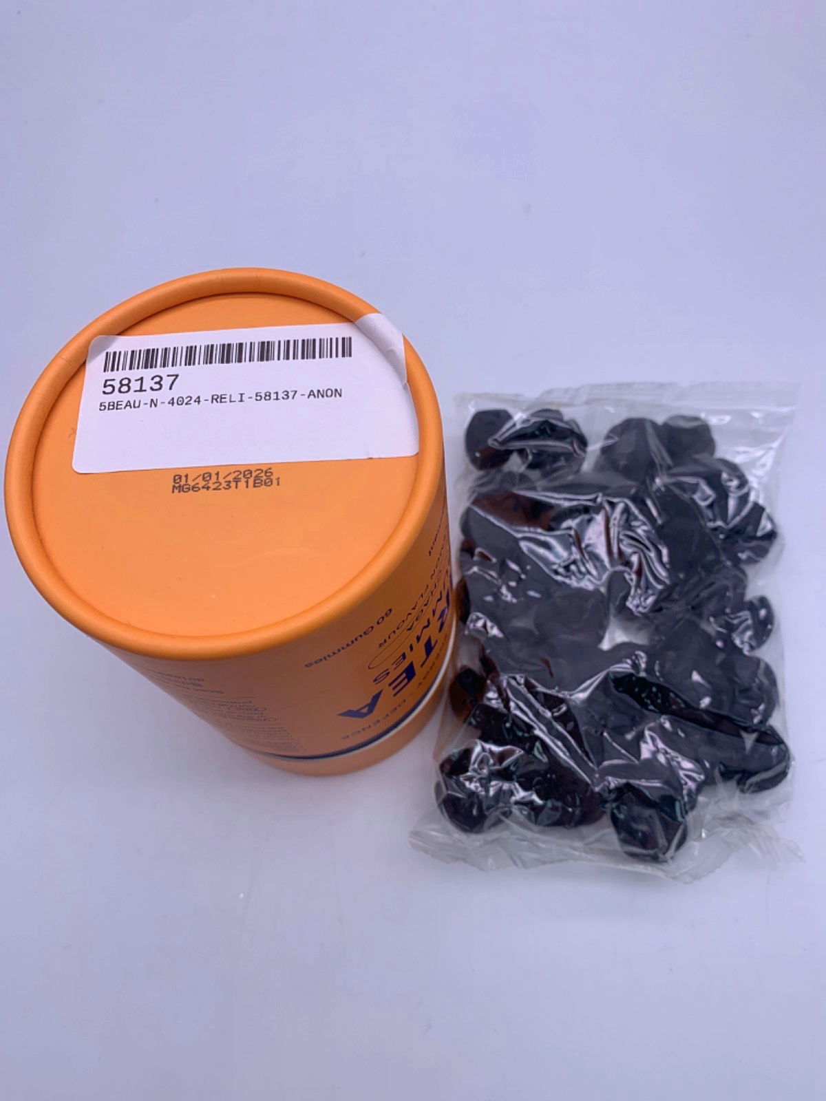 Dirtea Gummies Chaga Lemon Flavour 60 Gummies