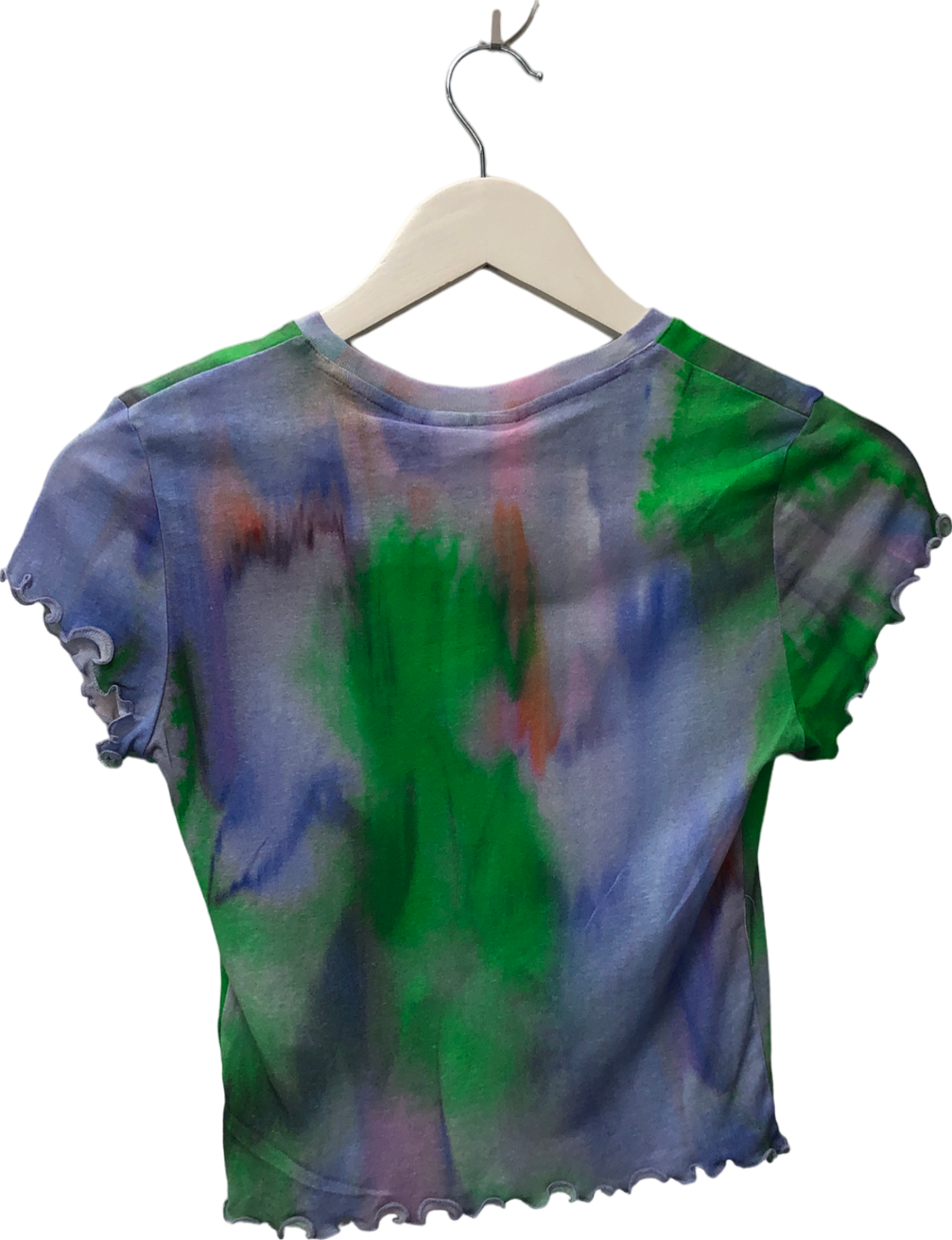 Weekday Multicoloured Sena Printed T-shirt UK S