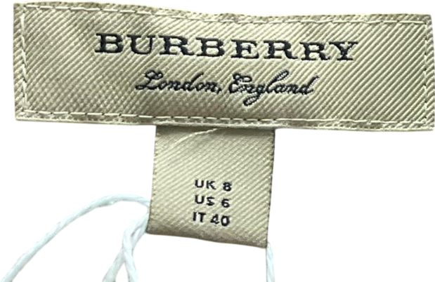 Burberry Pink Agatha Wrap Silk Trench Dress UK 8