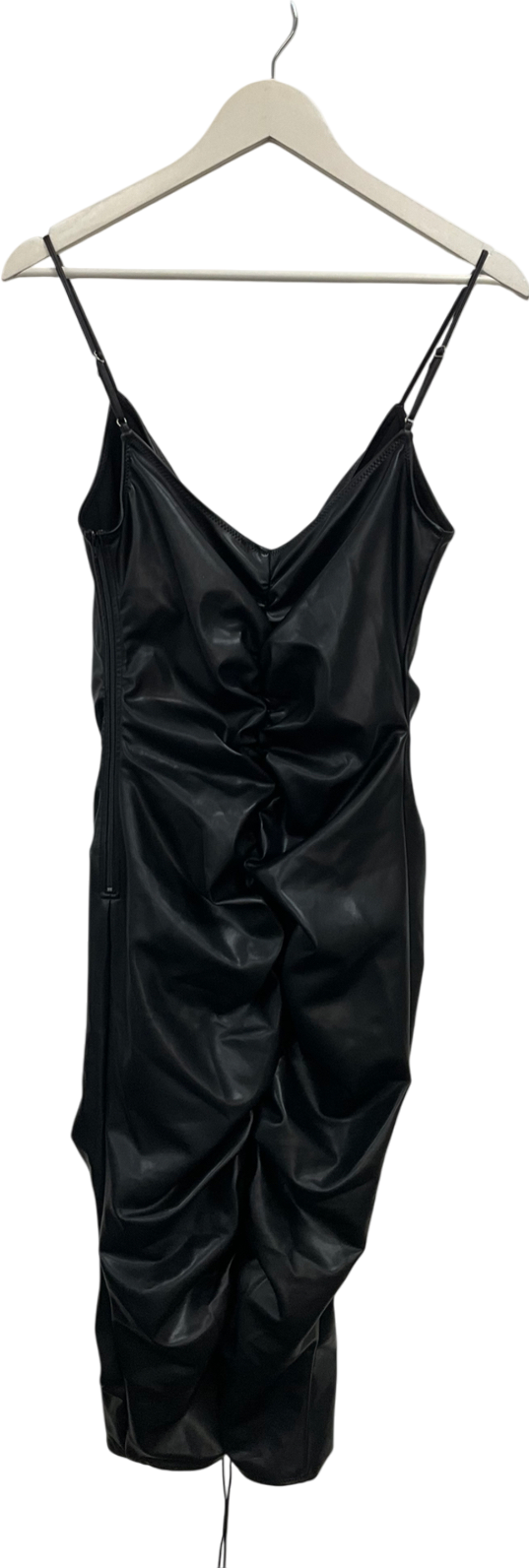 Mars the Label Black The Sada Ruched Midaxi Dress UK 10