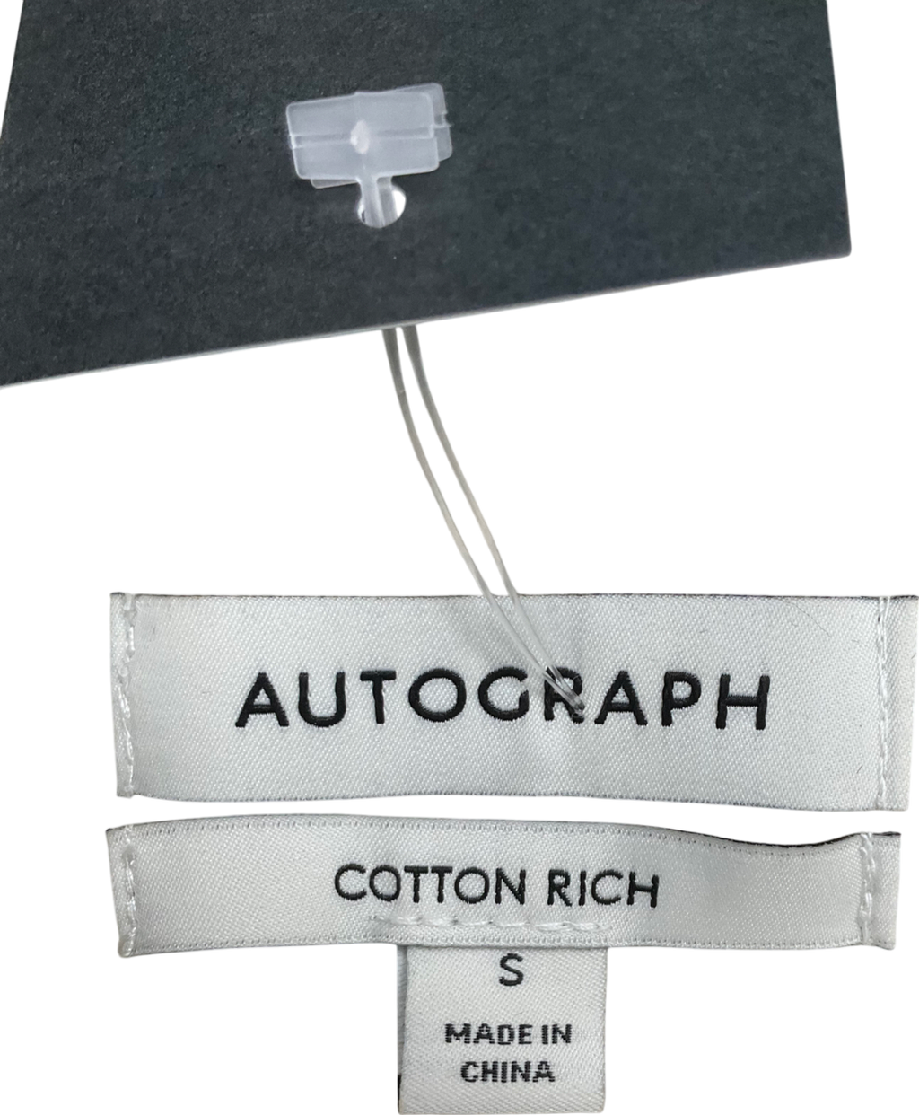 M&S Cream Collared Long Sleeve Top UK M