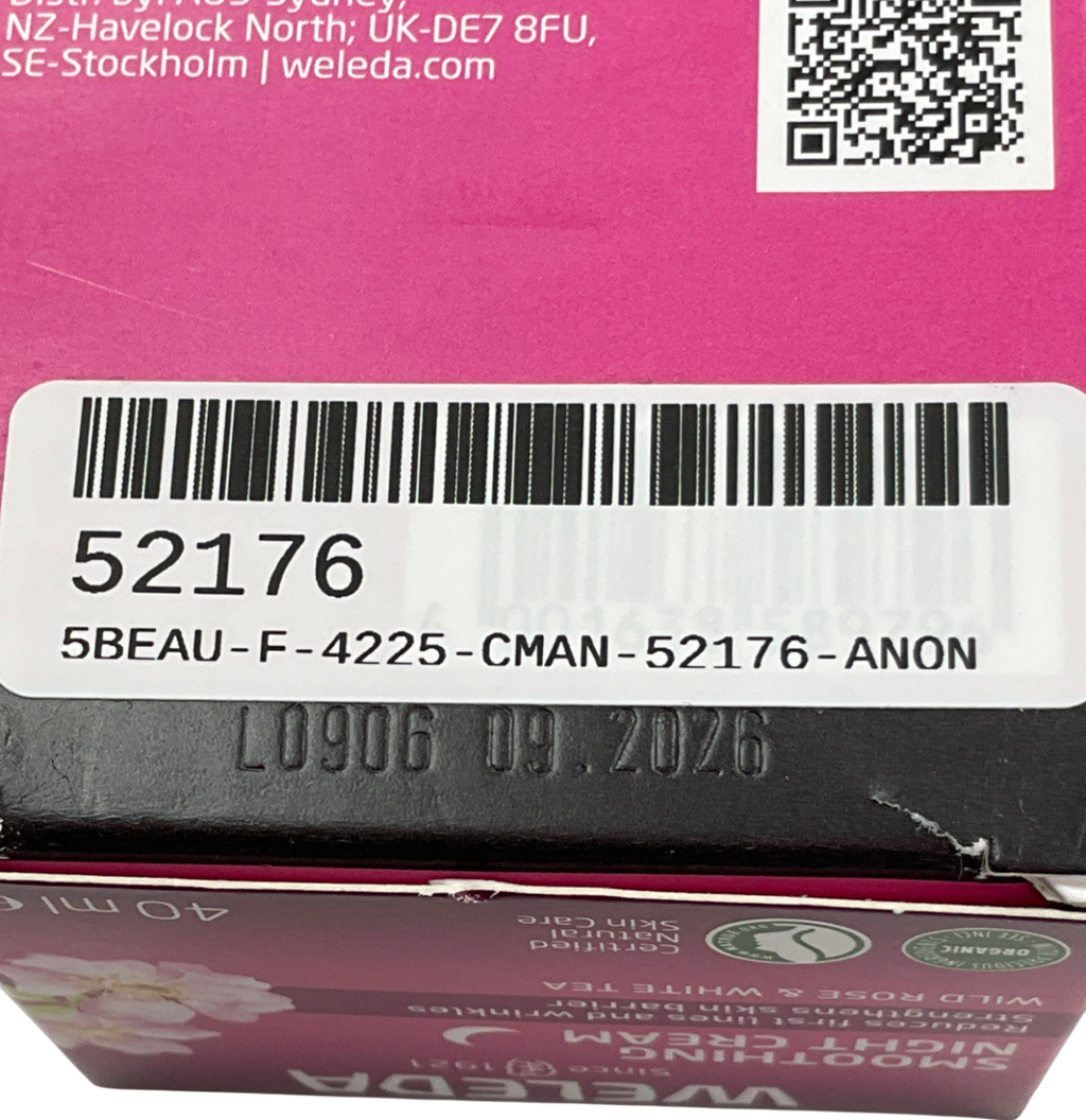 Weleda Smoothing Night Cream 40ml