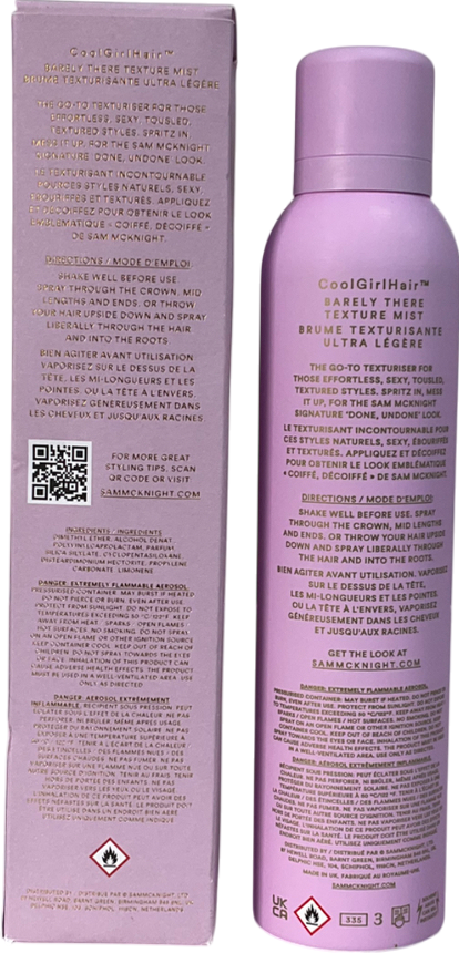 Hair By Sam Mcknight Cool Girl Barely There Texture Mist 250ml