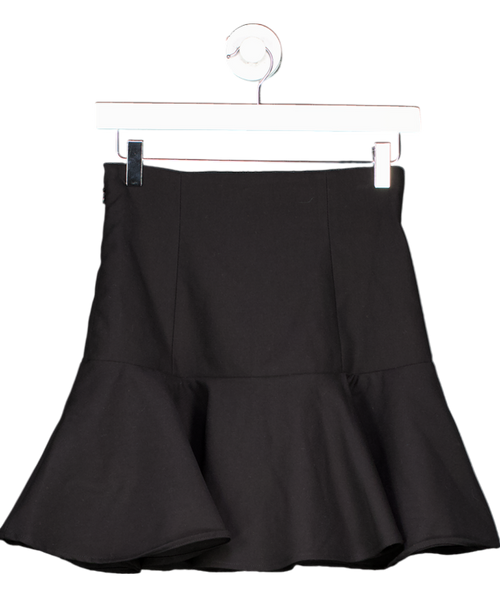 ALB Anne Louise Black Pleated Mini Skirt UK XS