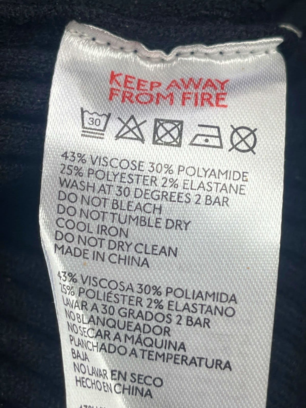 Urban Outfitters Black Ribbed Midi Skirt S