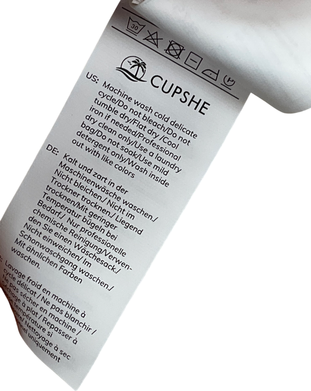 Cupshe White Ivory Floral Long Sleeve Duster UK M