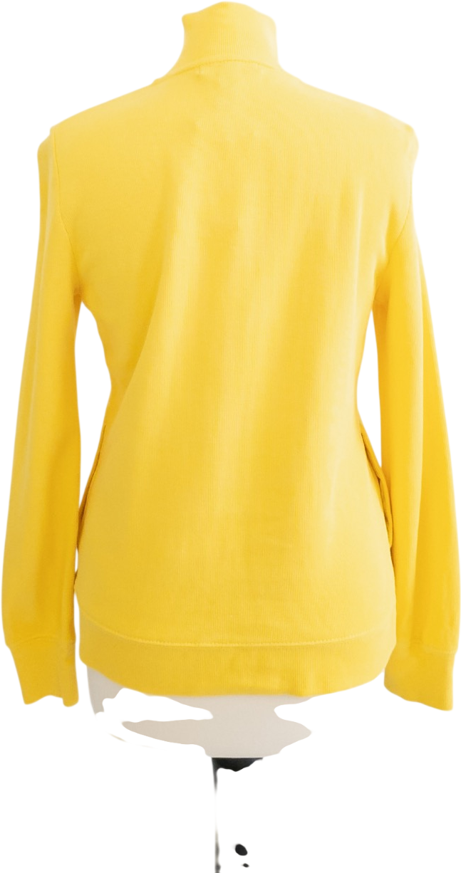 Ralph Lauren Yellow Long Sleeve Top UK XS