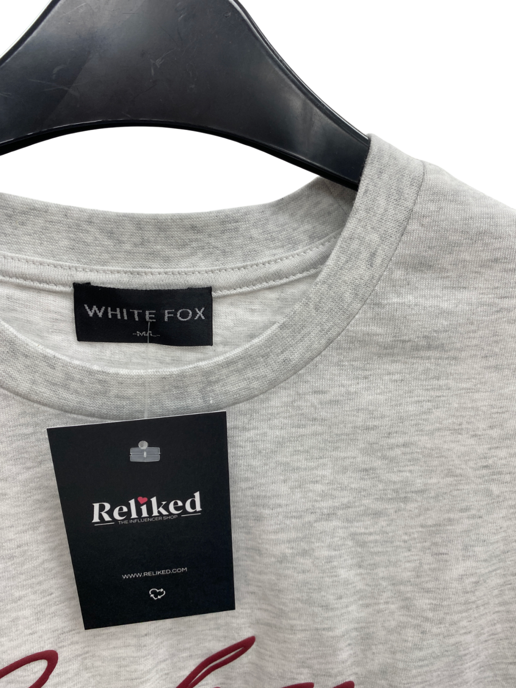 White Fox Grey Capsule 09 T-shirt UK M/L