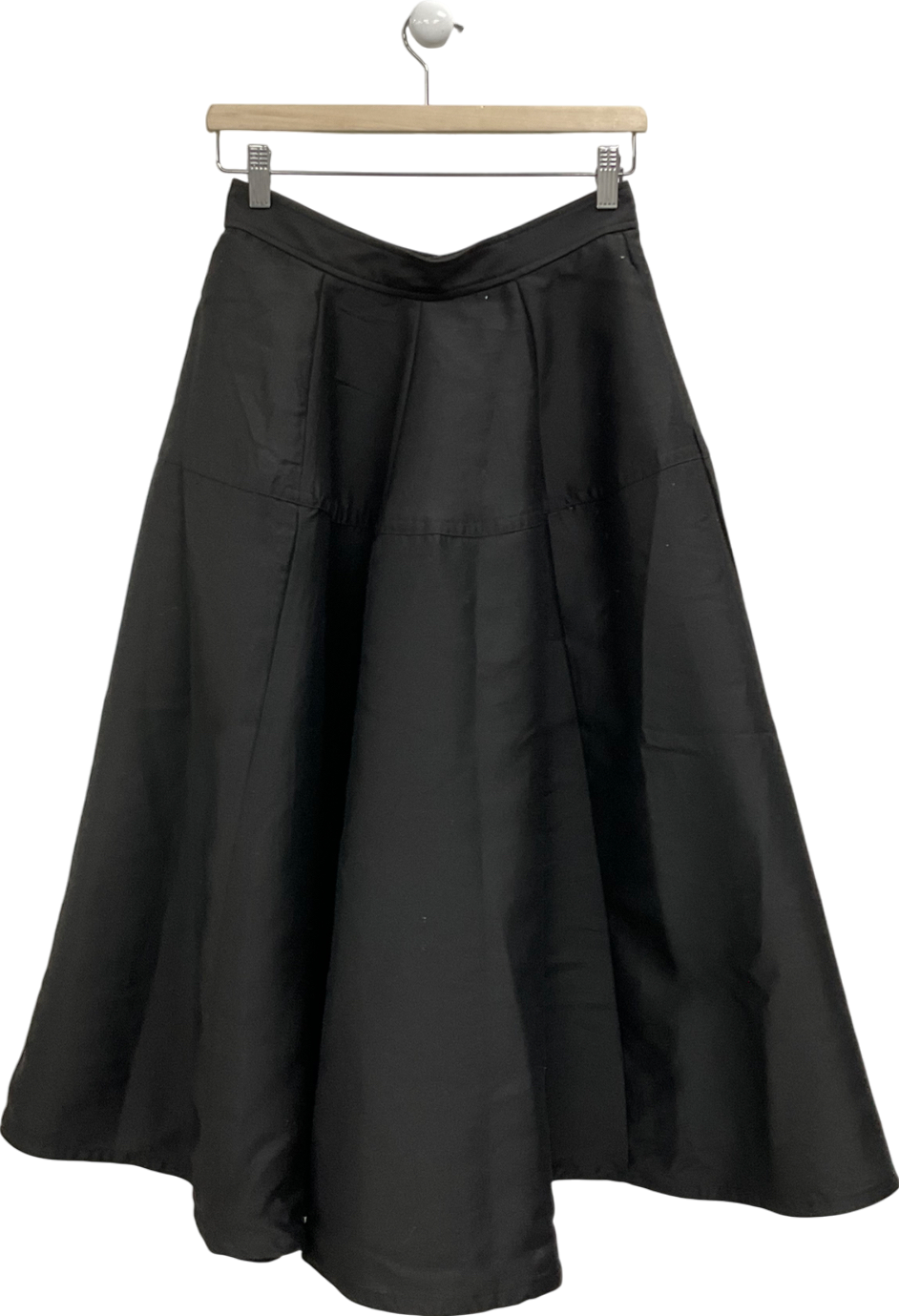 H&M Edition Black A-line Skirt UK 8
