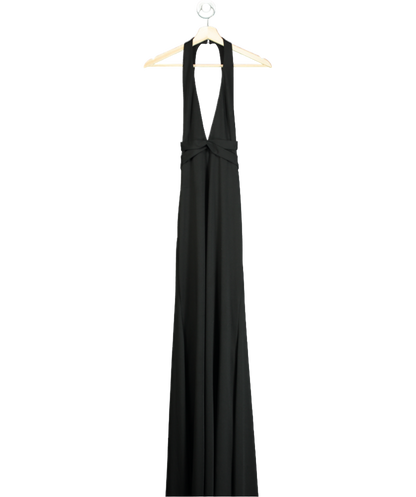 JJ's House Black V-neck Sleeveless Maxi Dress No Size